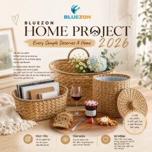 Poster Bluezon Home Project 2026 – Every Sample Deserves A Home