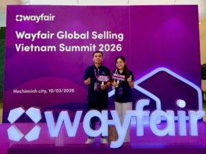 Đội ngũ Bluezon tại Wayfair Global Selling Vietnam Summit 2026